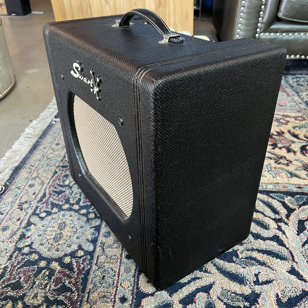 Swart Space Tone Reverb (STR) – Custom Black "Tuxedo" AST Finish (SN #286)