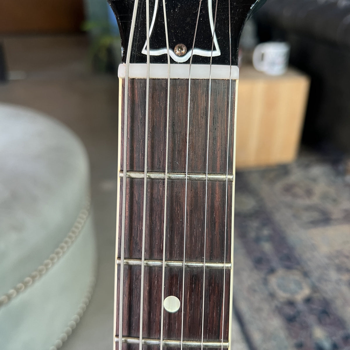 Gibson Custom Murphy Lab 1963 SG Special Reissue – Light Aged Antique Pelham Blue w/ Bigsby B5 (SN: 203423)