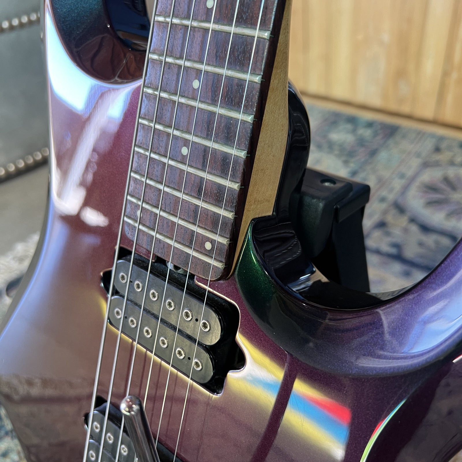 2001 Ernie Ball Music Man John Petrucci JP6 (First-Year Production) – Mystic Dream