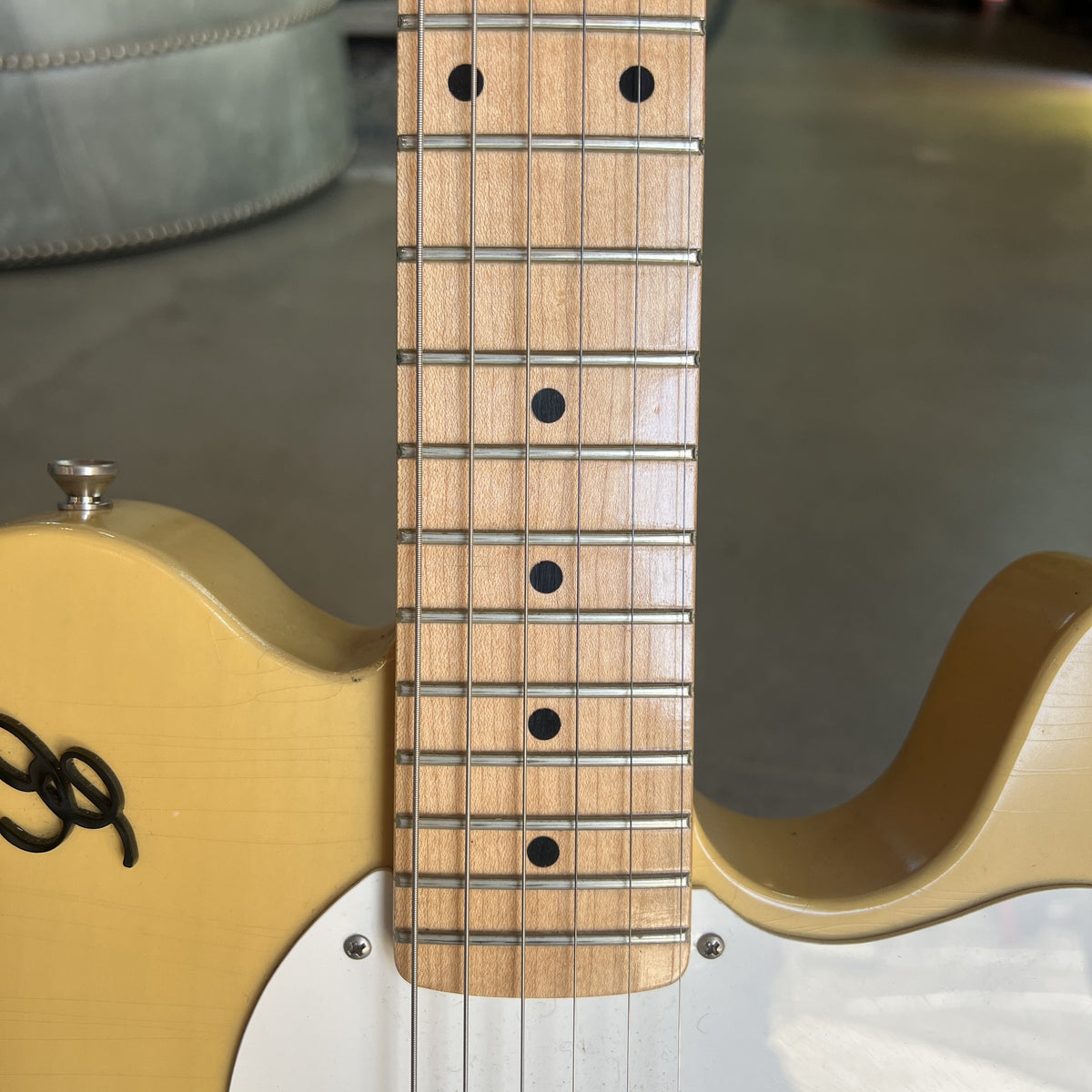 2019 Echopark Echocaster Esquire - Butterscotch