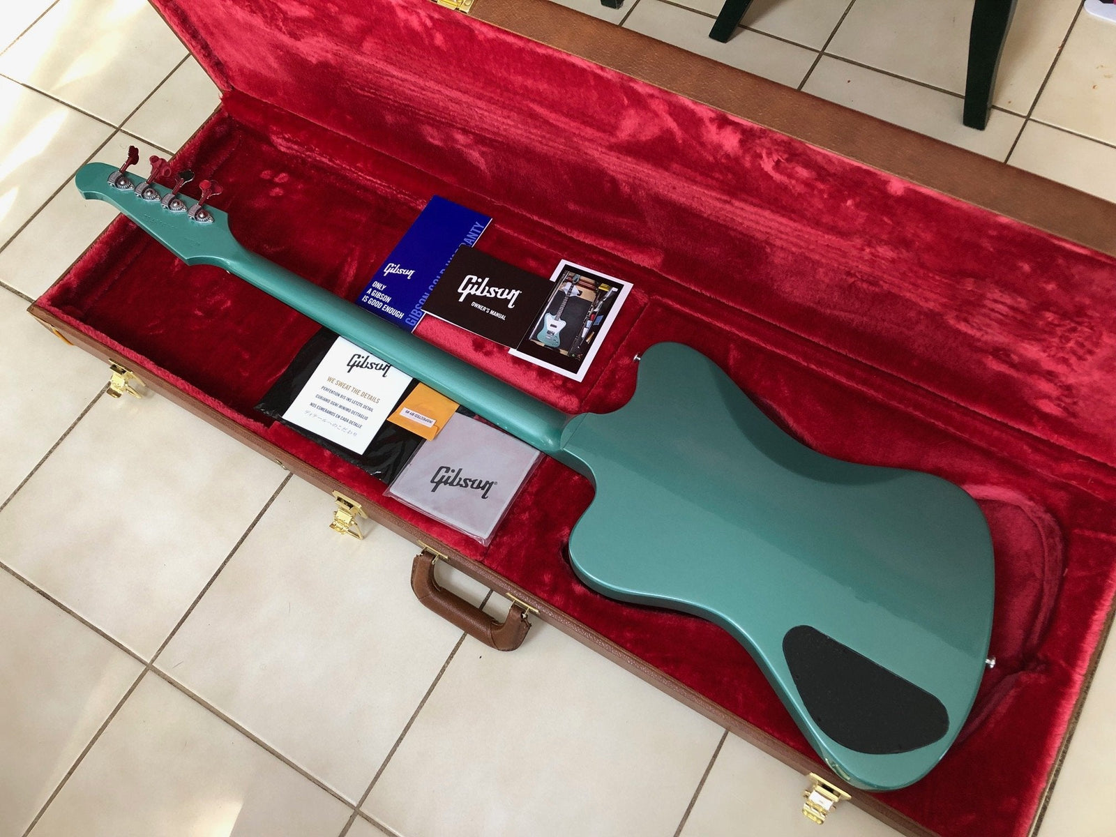 2020 Gibson Thunderbird Bass Guitar - Inverness Green