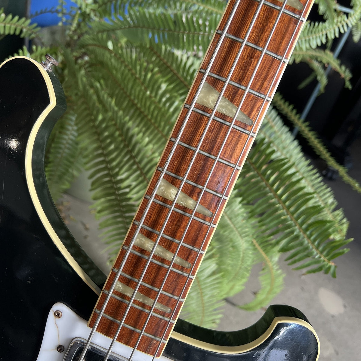 1975 Rickenbacker 4001 Bass Guitar - Jetglo