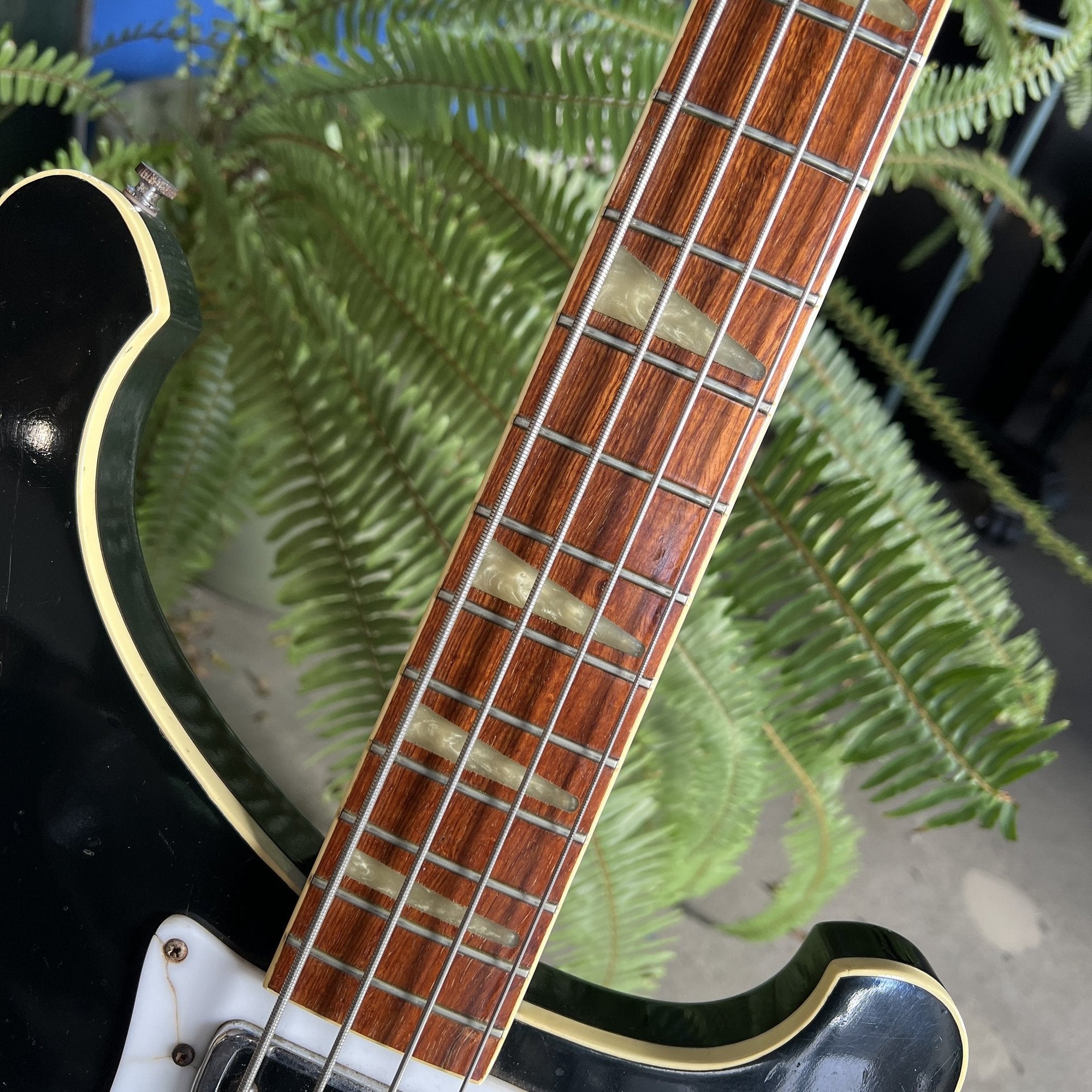 1975 Rickenbacker 4001 Bass Guitar - Jetglo
