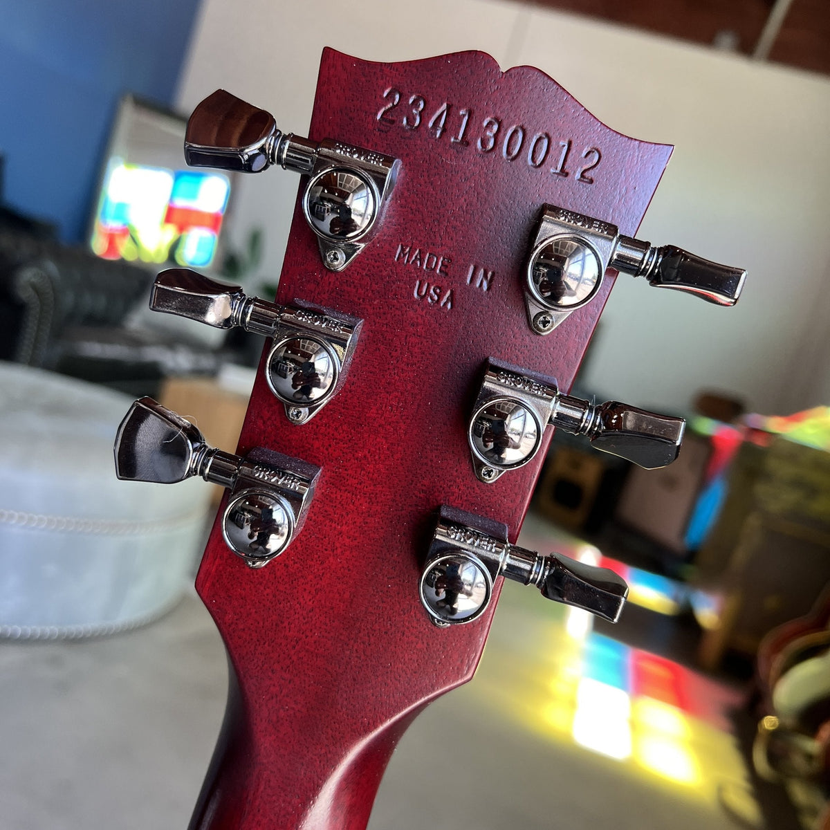 2023 Gibson Les Paul Modern Studio - Wine Red Satin