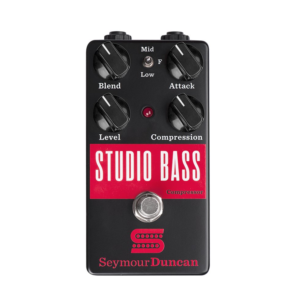 Seymour Duncan Studio Bass Compressor Pedal Bass Compression Effect Pedal