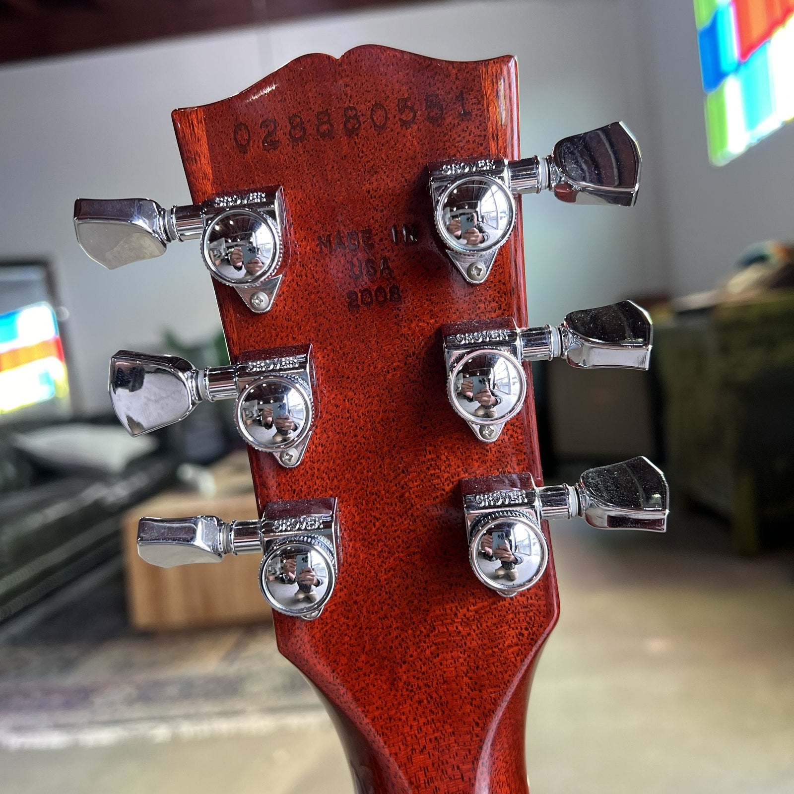 2008 Les Paul Standard, Heritage Cherry Sunburst