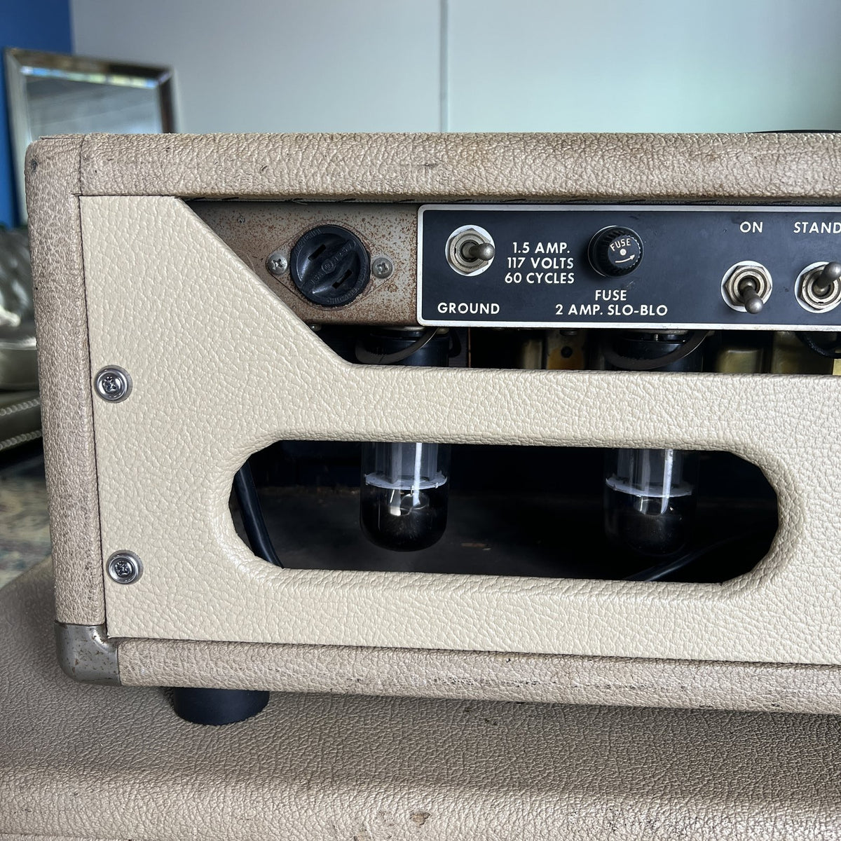 Vintage 1964 Fender Bandmaster w/2x12 Cabinet - Blonde