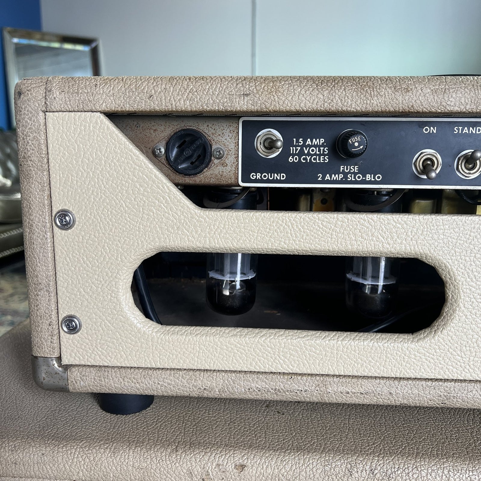 Vintage 1964 Fender Bandmaster w/2x12 Cabinet - Blonde