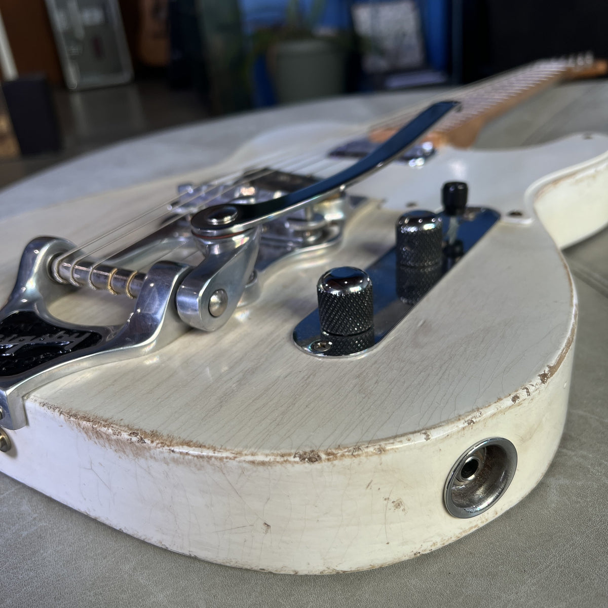 Revelator Guitars - RetroSonic T-Style - White Blonde Nitro - #62285 (Includes 3 loaded pickguards)