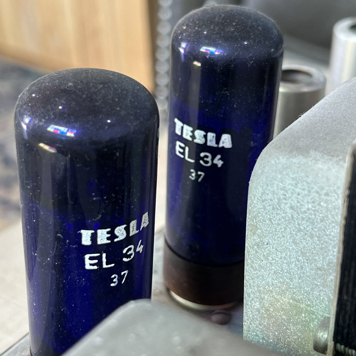 1967 Marshall JTM 50 "Black Flag" Plexi | Original Drake 784-128 & Vintage Tesla Blue Glass EL34s