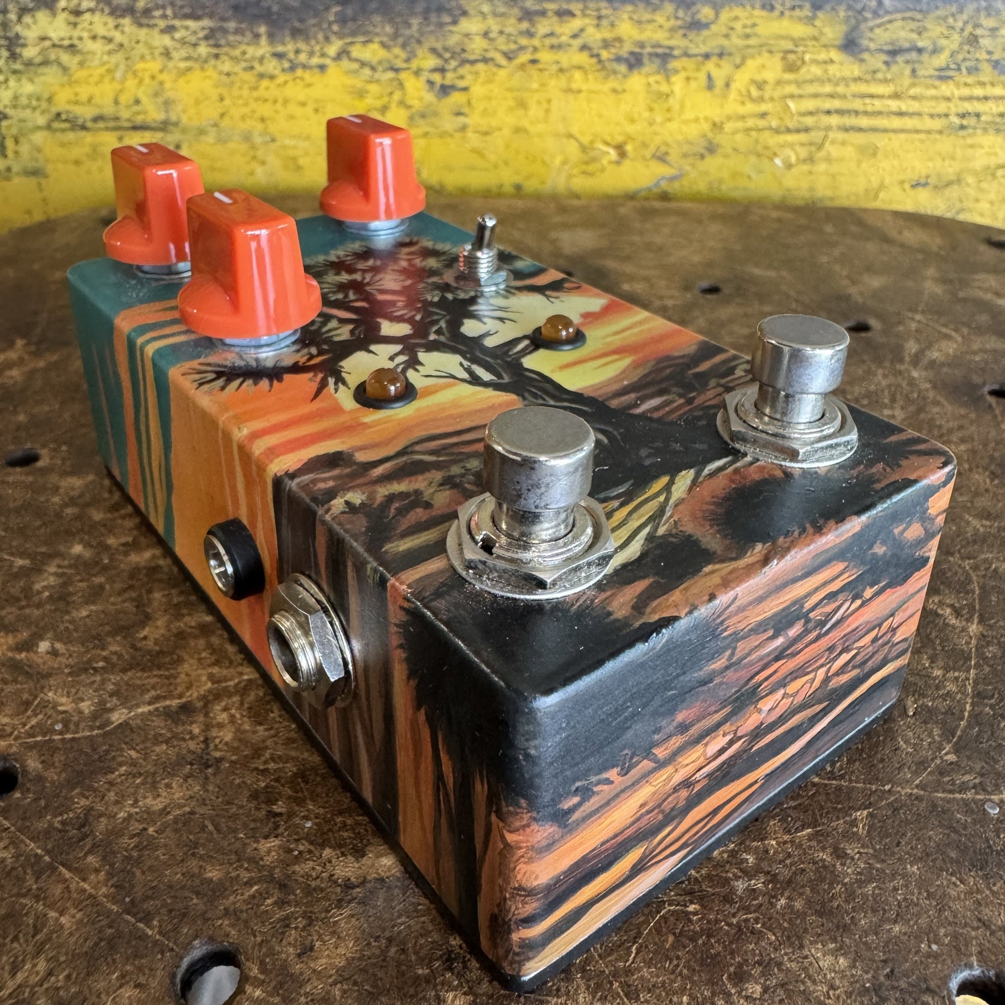 JAM Pedals Rattler - Custom Artwork Joshua Tree Edition