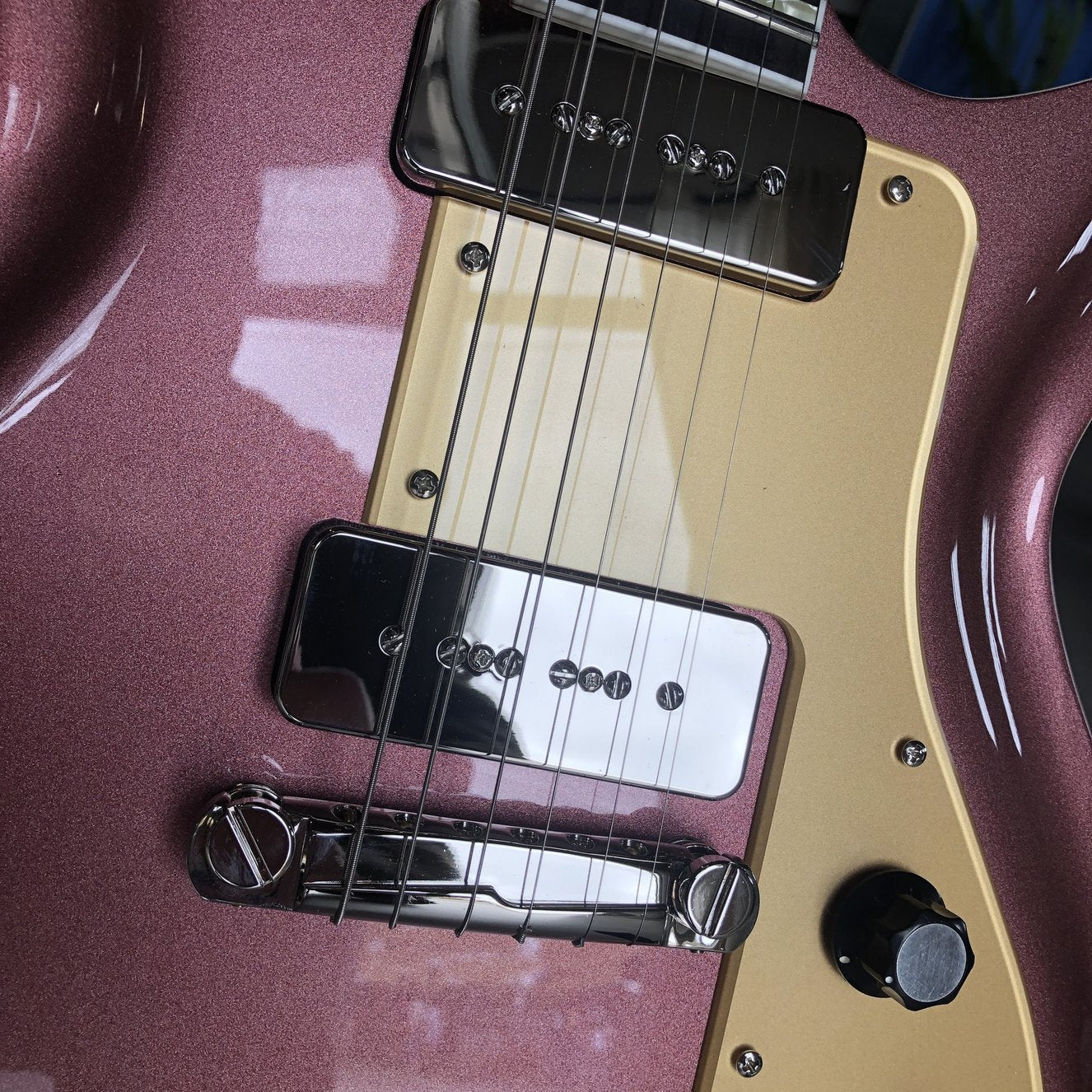 Rivolta Guitars Combinata VII - Burgundy Mist