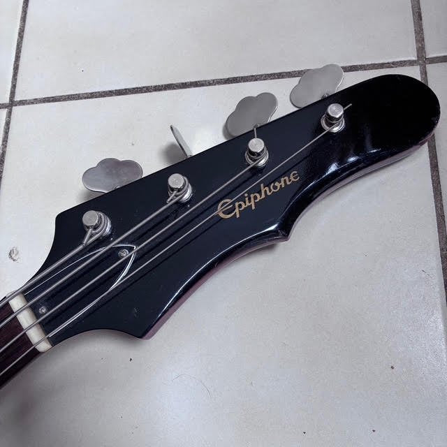 Vintage 1964 Epiphone Newport Bass Guitar & Case