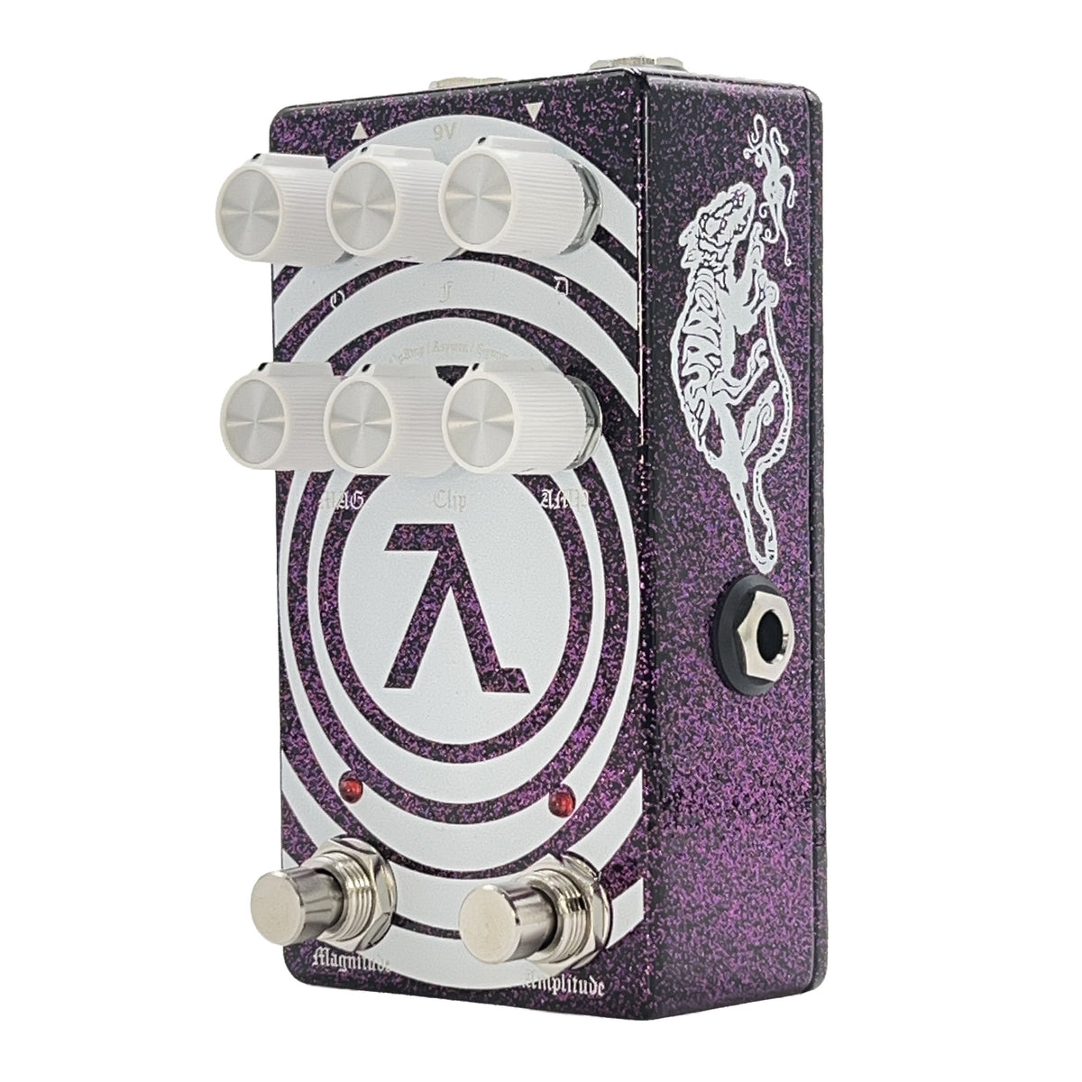EarthQuaker Devices Sunn O))) HalfLife Octave Distortion + Booster Pedal - Purple Sparkle - Cottonwood Music Exclusive Color