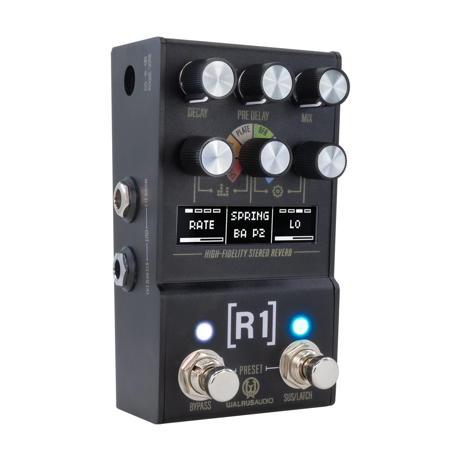 Walrus Audio MAKO R1 High-Fidelity Stereo Reverb MKII