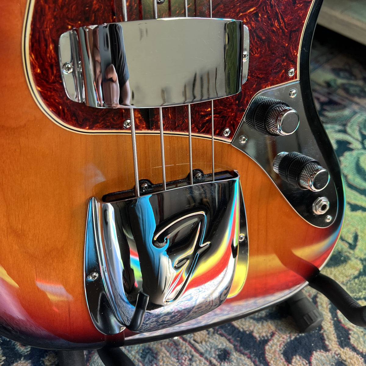 1994 Fender American Vintage '62 Jazz Bass Reissue – Rare "Stack-Knob" Edition (Sunburst/Rosewood)