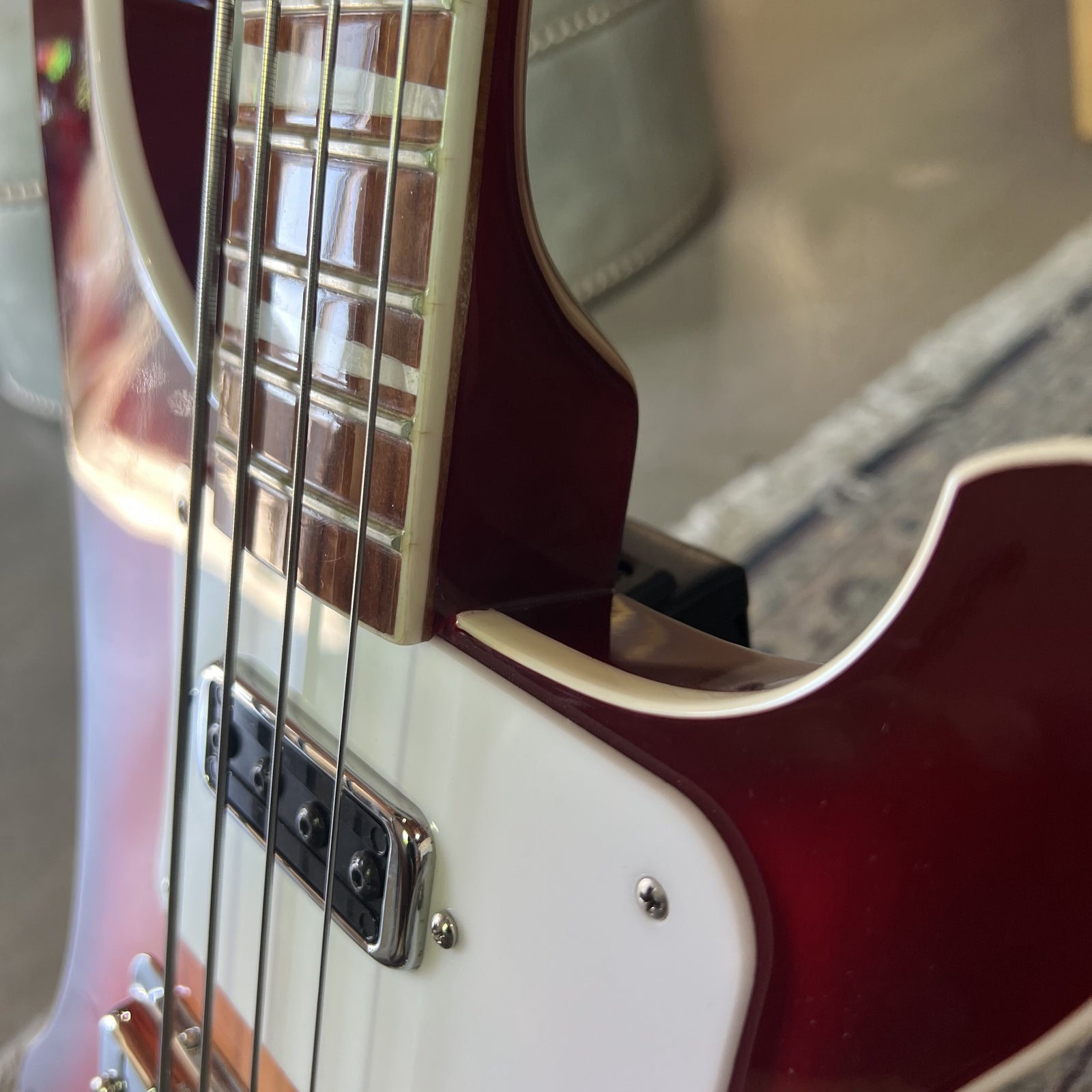 2013 Rickenbacker 4003 Bass Guitar in Fireglo – Excellent Condition with Original Case