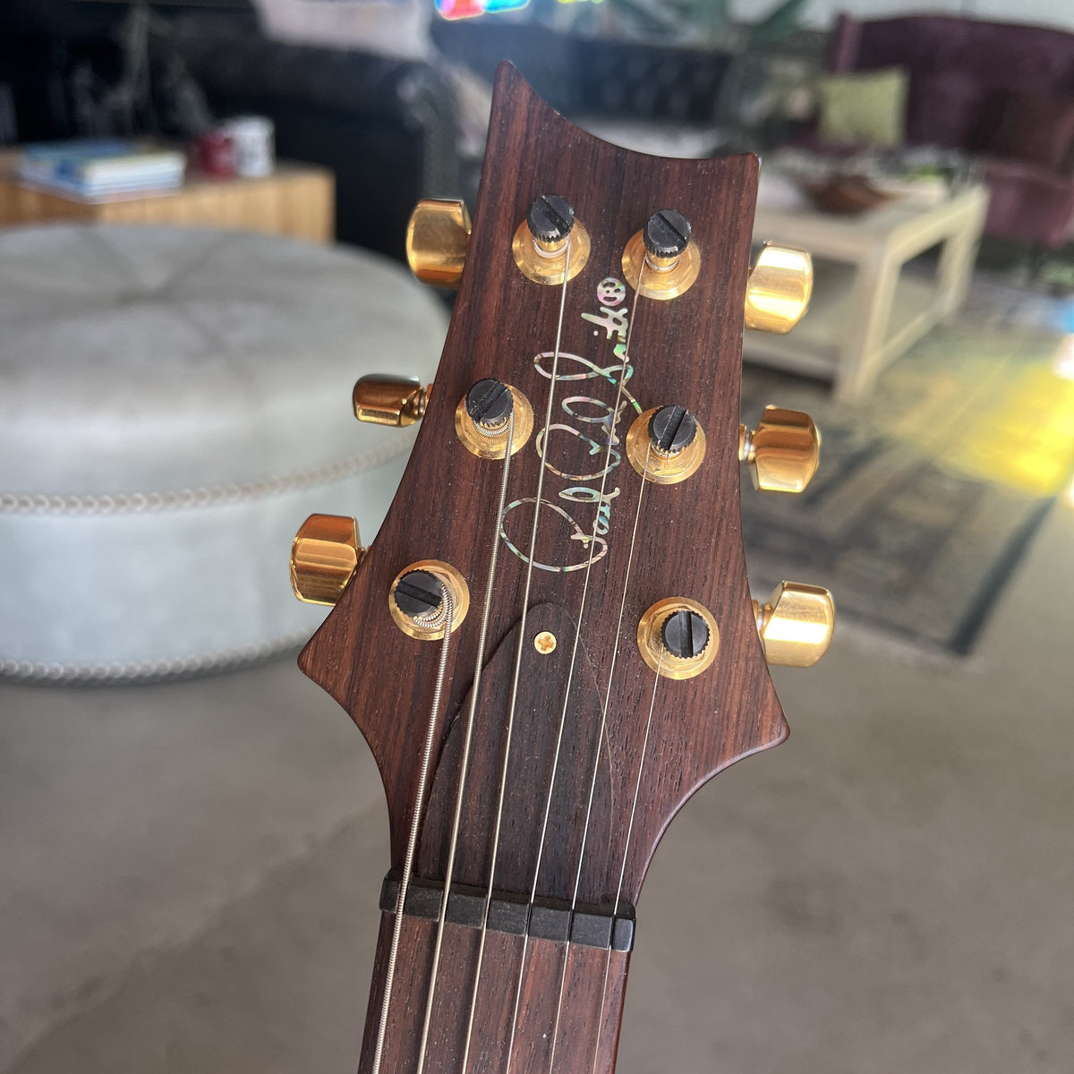 2006 PRS Custom 22 Figured Flame Maple Top - Bird Inlays & Gold Hardware
