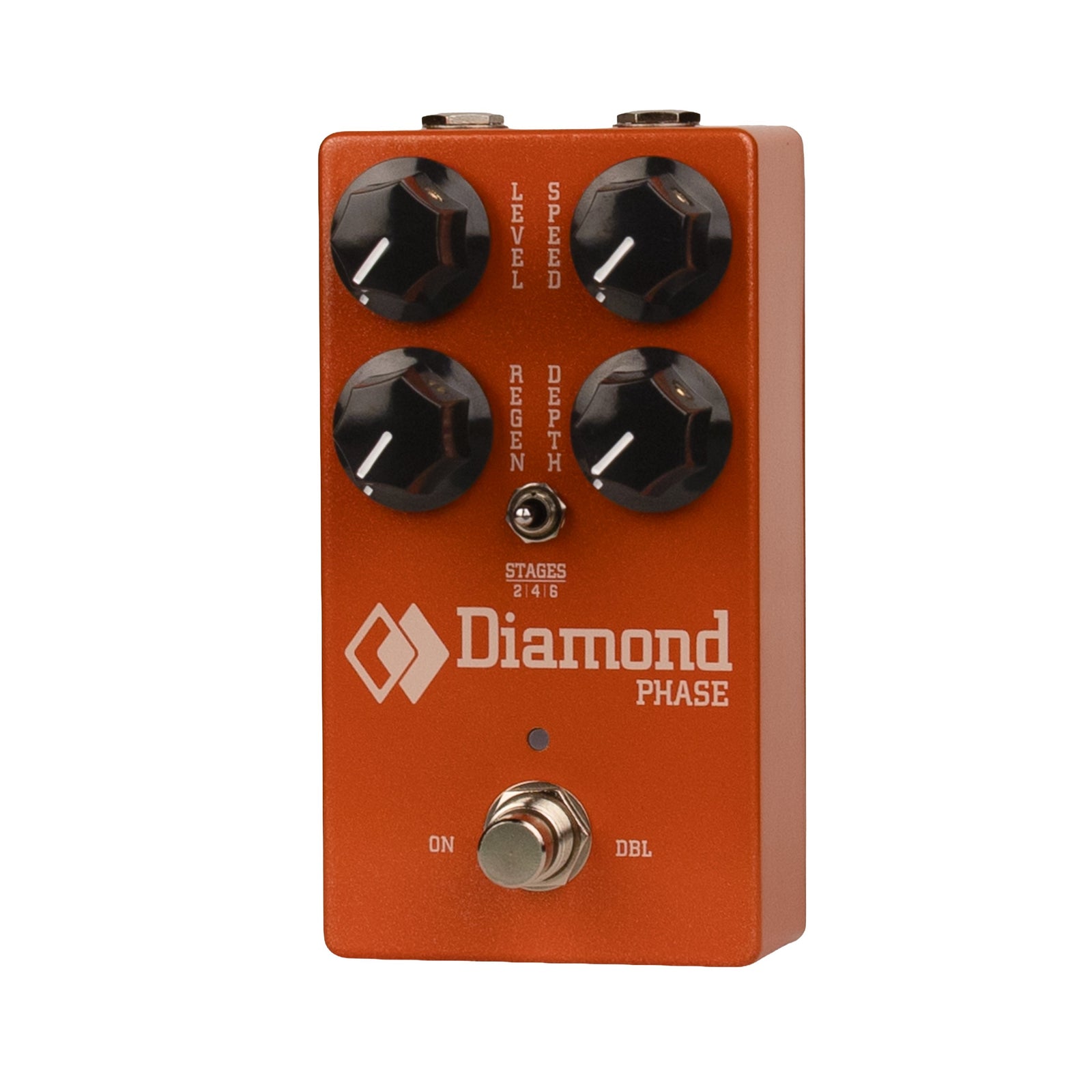 Diamond Pedals Phase: All-Analog JFET Phaser Pedal (2/4/6-Stage)