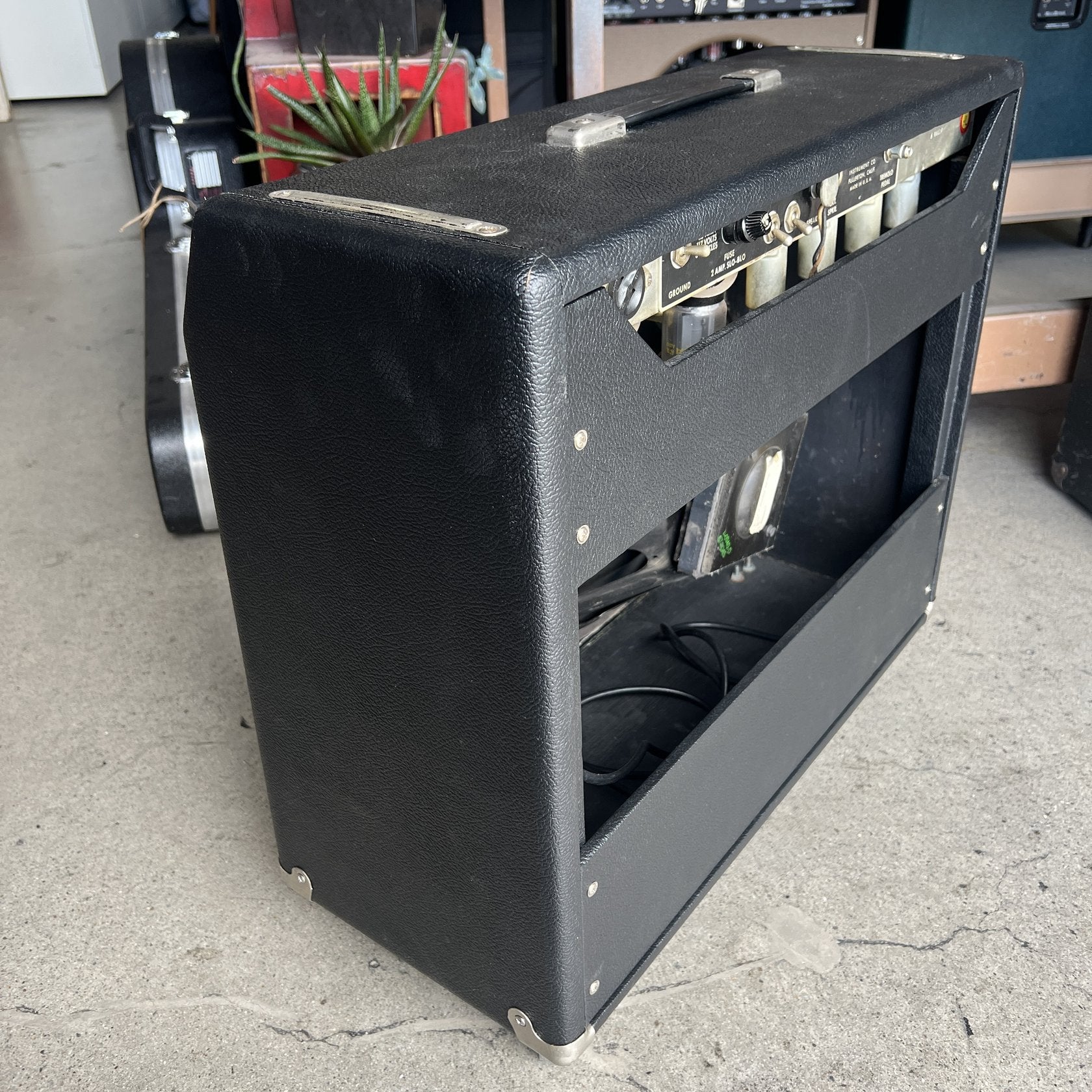 1963 Vintage Blackface Fender Pro-Amp, 40w 1x15