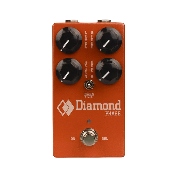 Diamond Pedals Phase | All-Analog JFET Phaser Pedal (2/4/6-Stage