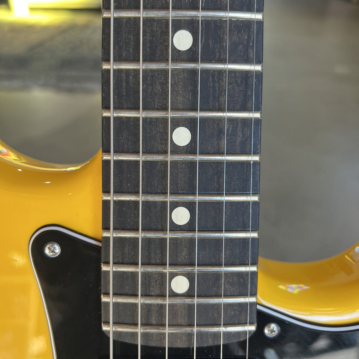 Fender Limited Edition Player Stratocaster HSS, Ebony Fingerboard, Ferrari Yellow - 2022