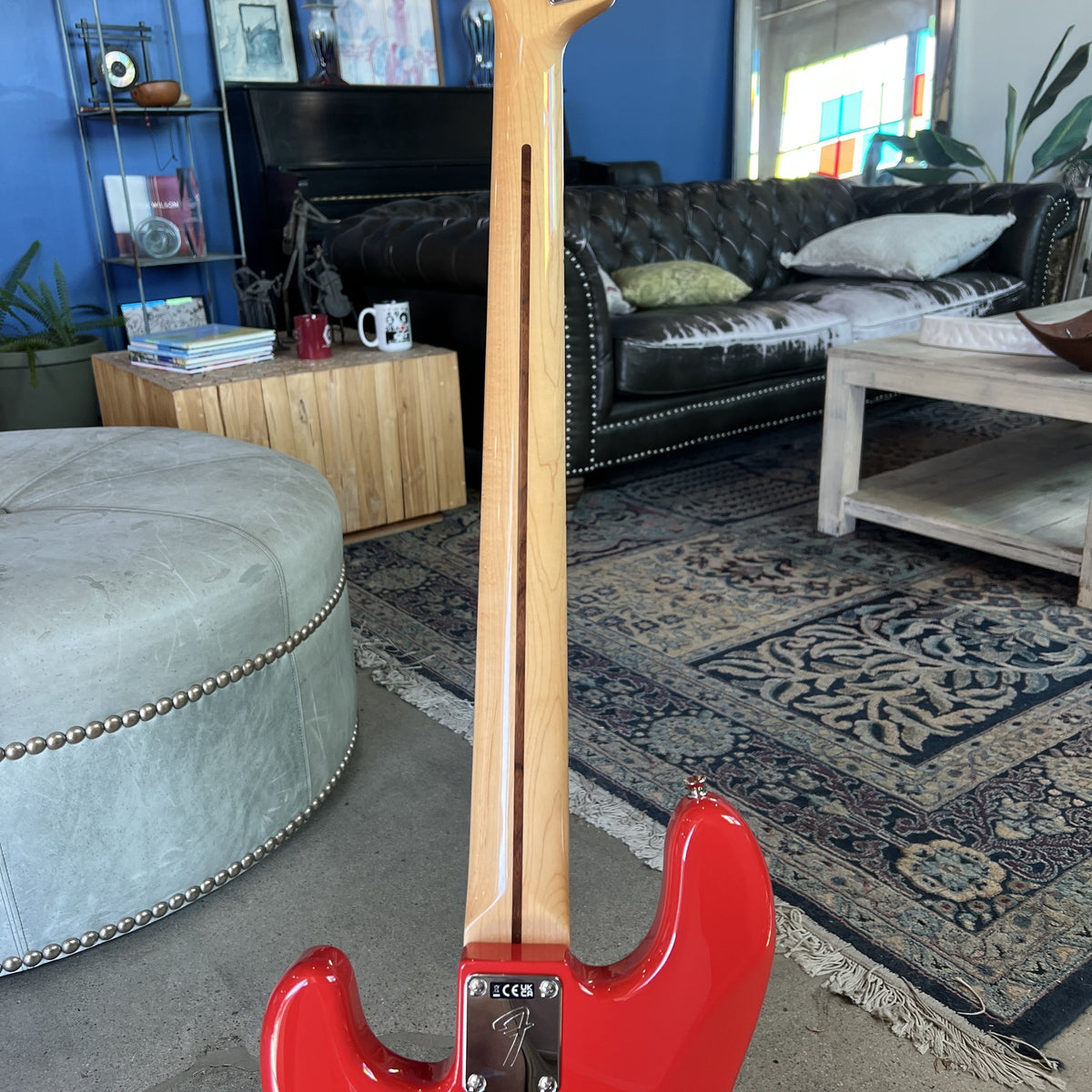 Fender Made in Japan (MIJ) Limited International Color Precision Bass – Morocco Red (2023)