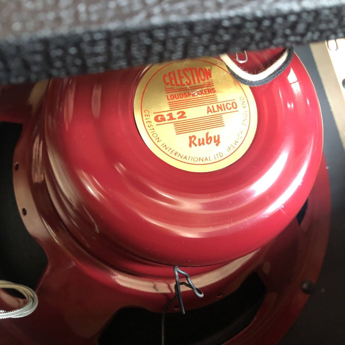 Swart Amplifier MOD 84 - Black Tux Cabinet - Celestion Alnico Ruby