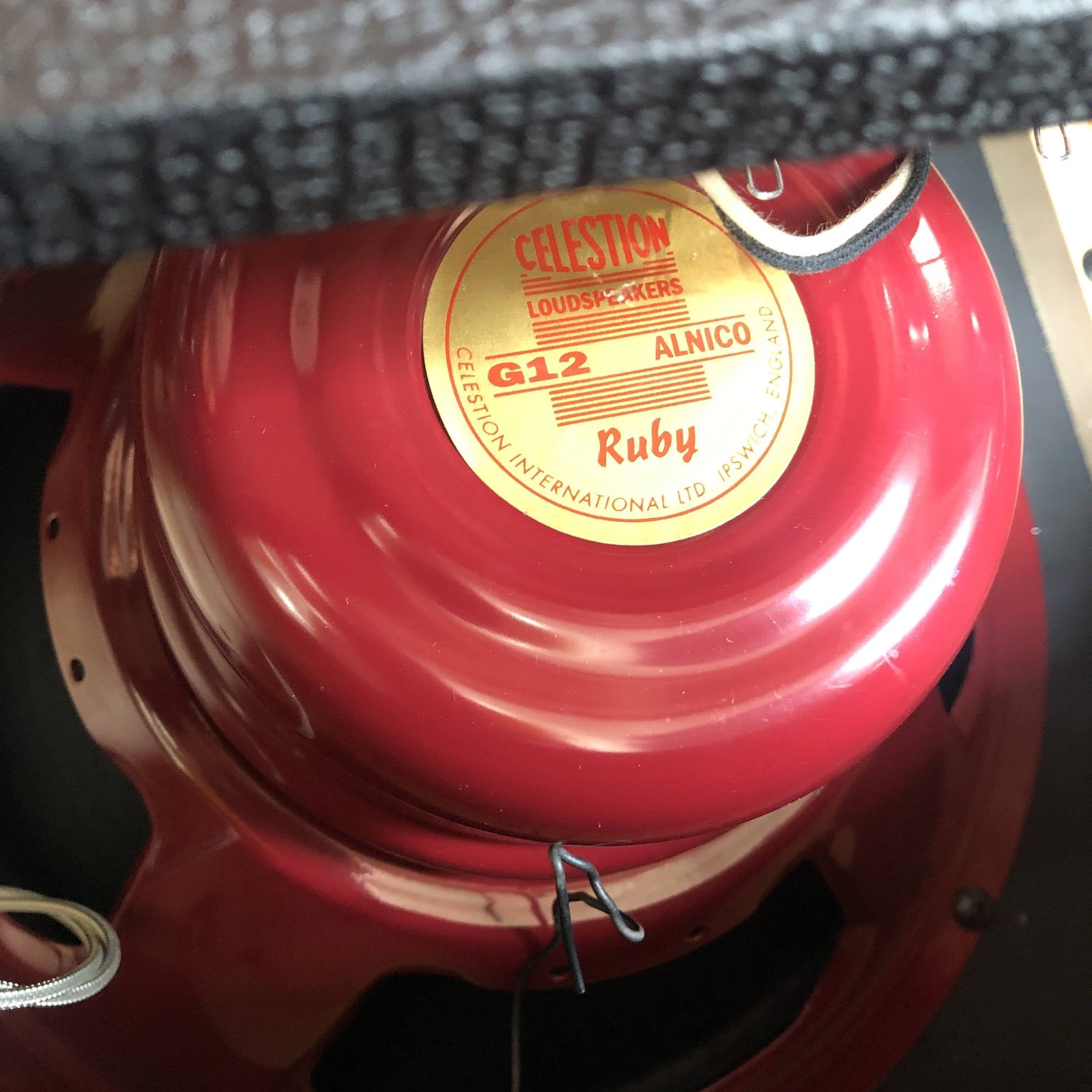 Swart Amplifier MOD 84 - Black Tux Cabinet - Celestion Alnico Ruby