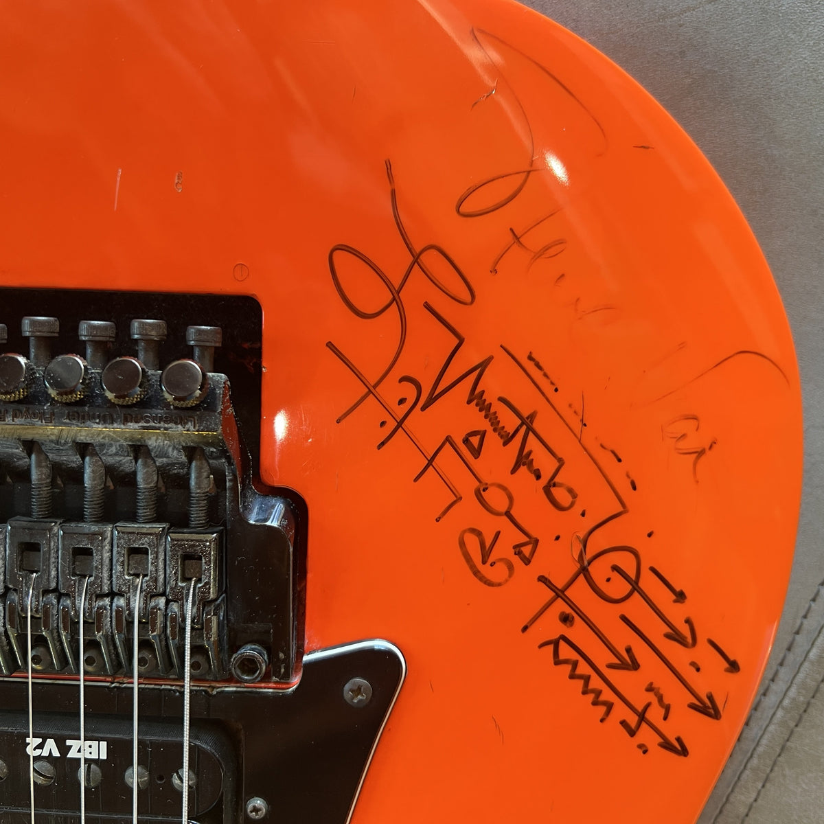 1987 Ibanez RG550 Prototype – Owned and Signed by Steve Vai (FujiGen, Japan)