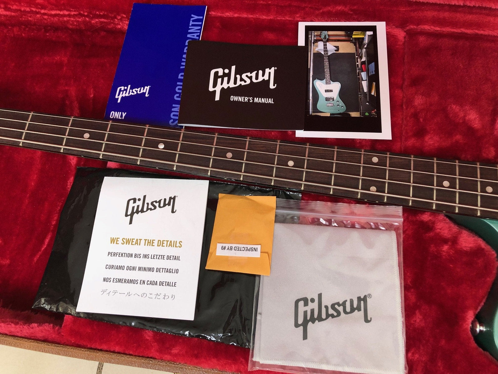 2020 Gibson Thunderbird Bass Guitar - Inverness Green