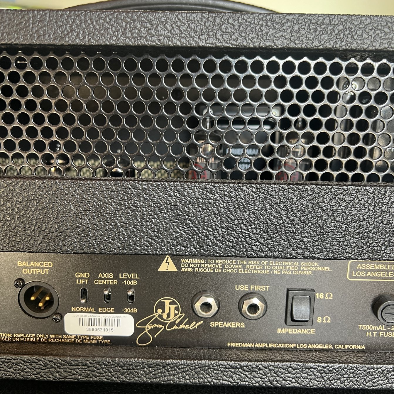 Friedman JJ Junior Head w/112 Cabinet