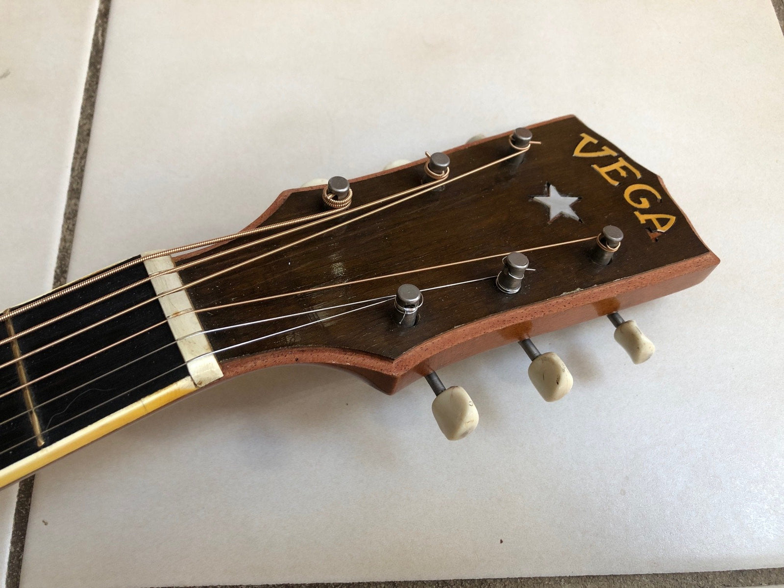 Vintage Vega C-66 advanced model archtop guitar 1930’s 1940’s