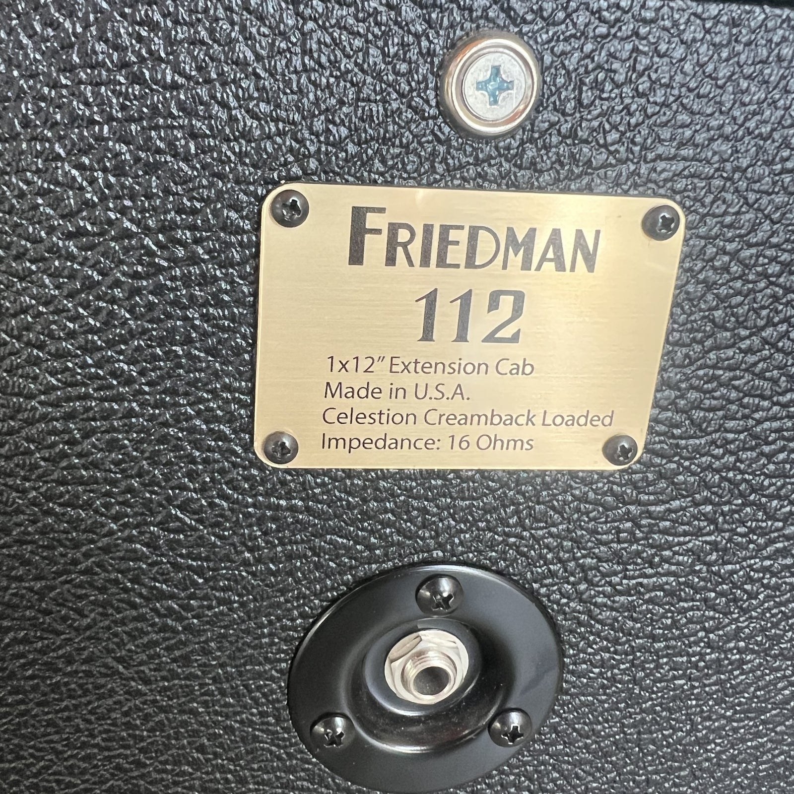 Friedman JJ Junior Head w/112 Cabinet