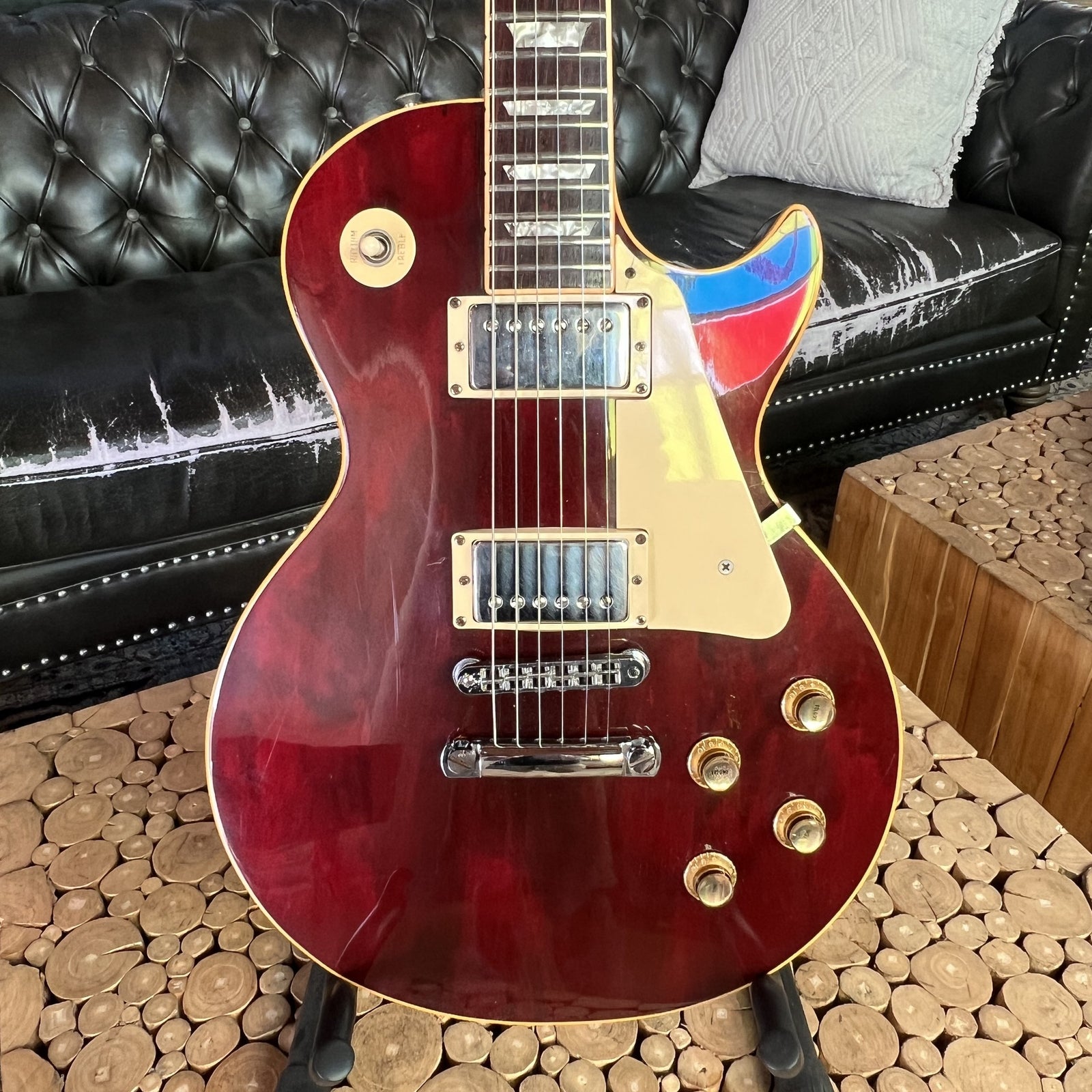 Vintage Gibson Les Paul Standard - 1976 / 1977 - Wine Red