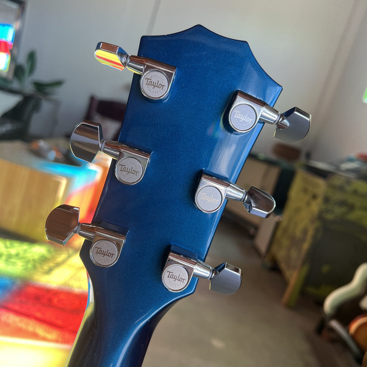 Taylor T5-C Thinline 5-Way - Blue Edgeburst
