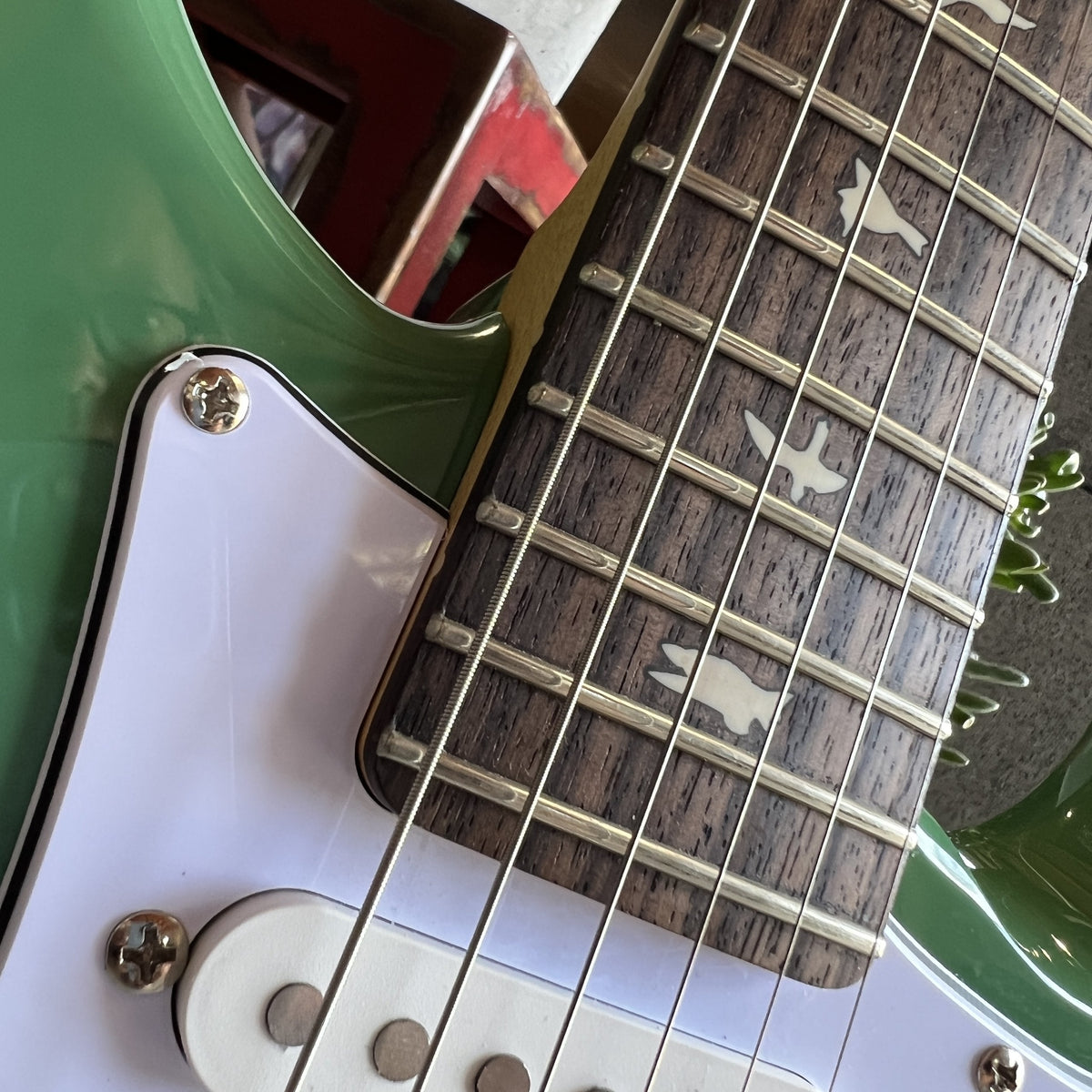 2021 PRS SE Silver Sky - Ever Green