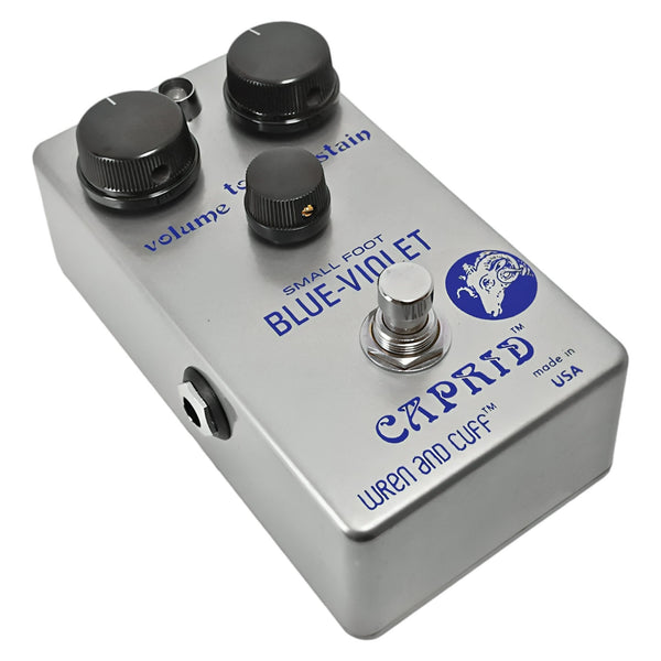 Wren & Cuff Caprid Small Foot - Blue-Violet Fuzz Pedal