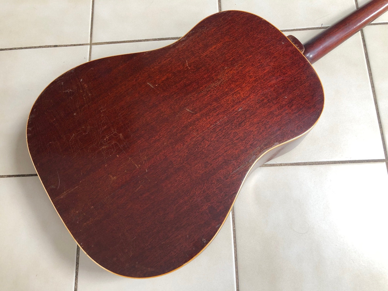 Vintage 1968 Gibson J-45 Acoustic Guitar - Cherry Red