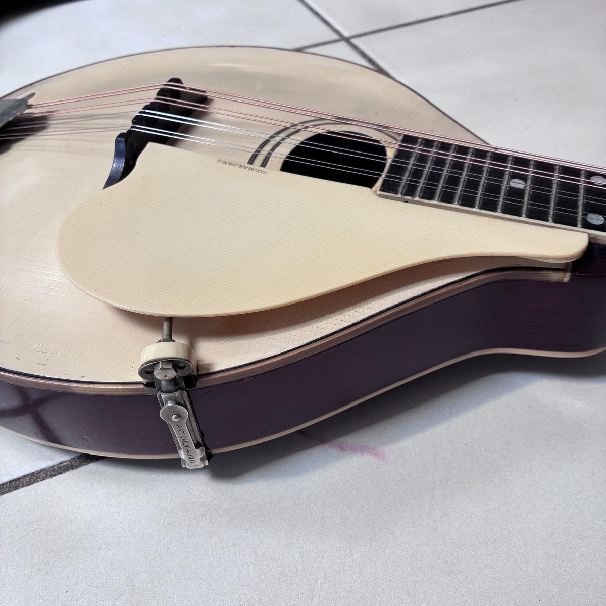 Vintage 1920 Gibson A-3 White Top Mandolin & Case