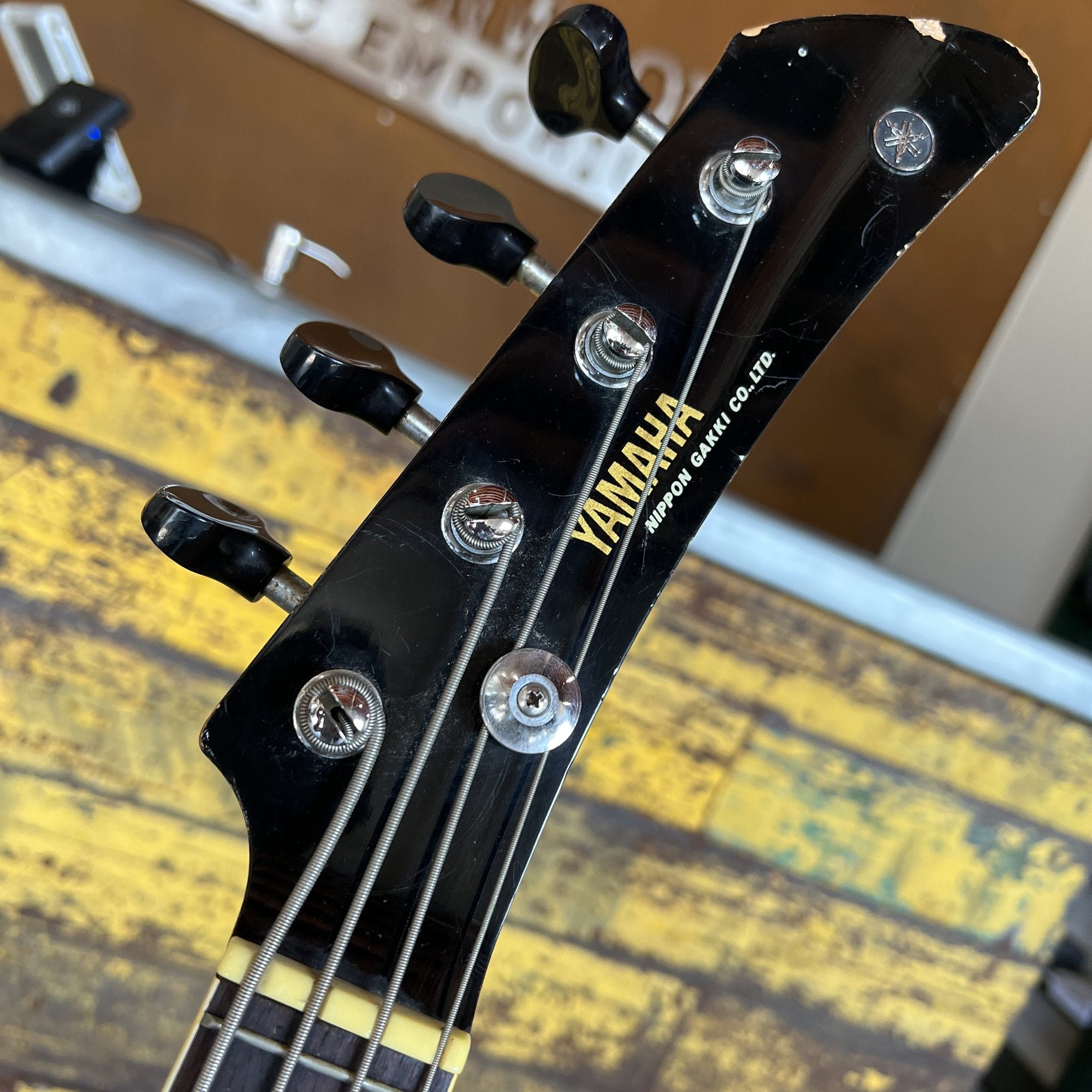 1967 Yamaha SB-5A Bass Guitar, Sunburst Finish