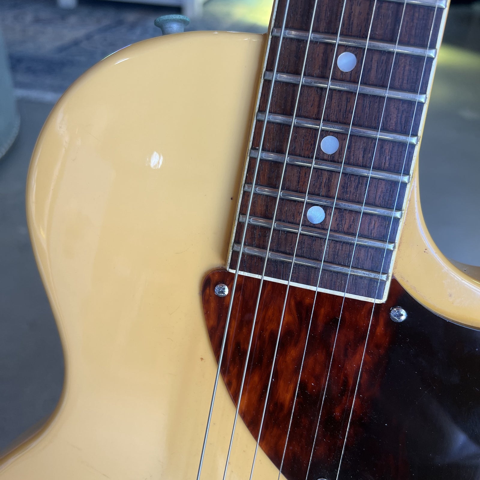 Vintage 1970s Ibanez "Lawsuit Era" Les Paul Junior Copy - TV Yellow (Set-Neck)
