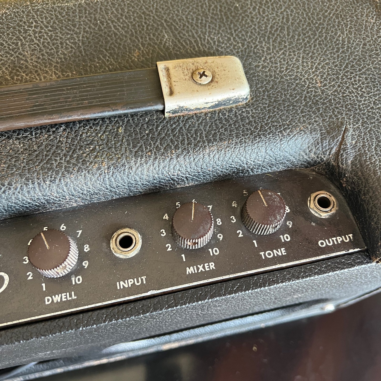 Vintage 1963 Fender 6G15 Standalone Reverb Unit – Rare "Brownface" Transitional Model (Batch #22)