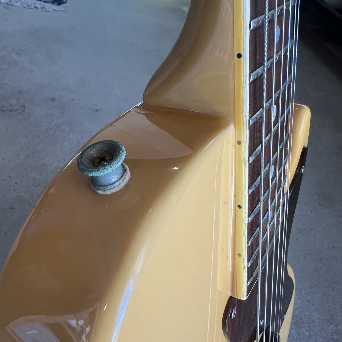 Vintage 1970s Ibanez "Lawsuit Era" Les Paul Junior Copy - TV Yellow (Set-Neck)