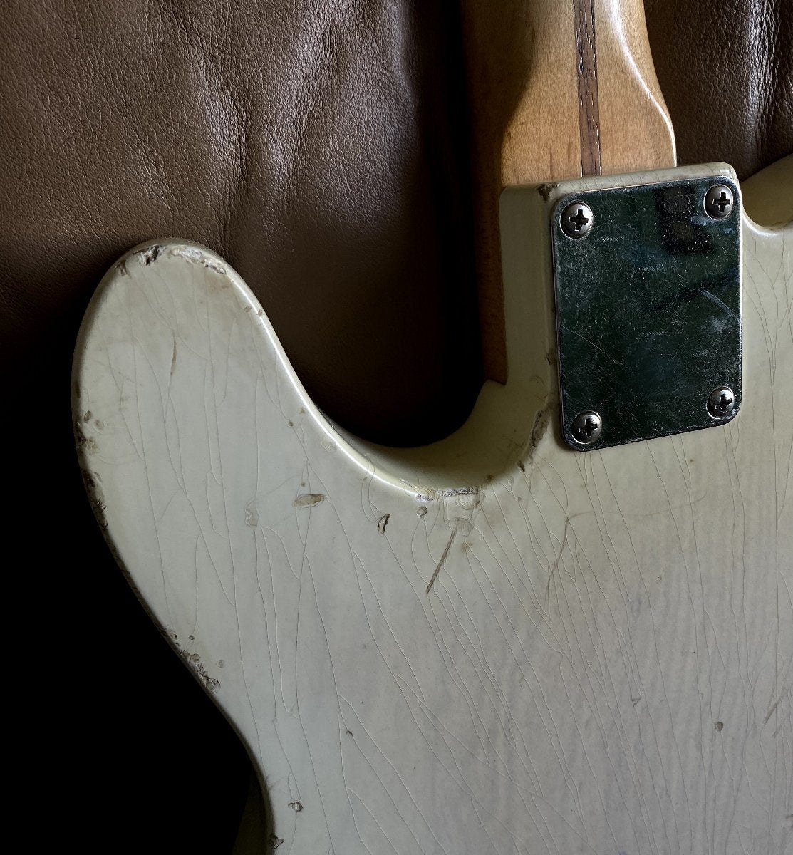 Revelator Guitars - '57 RetroSonic T-Style - White Guard - White Blonde