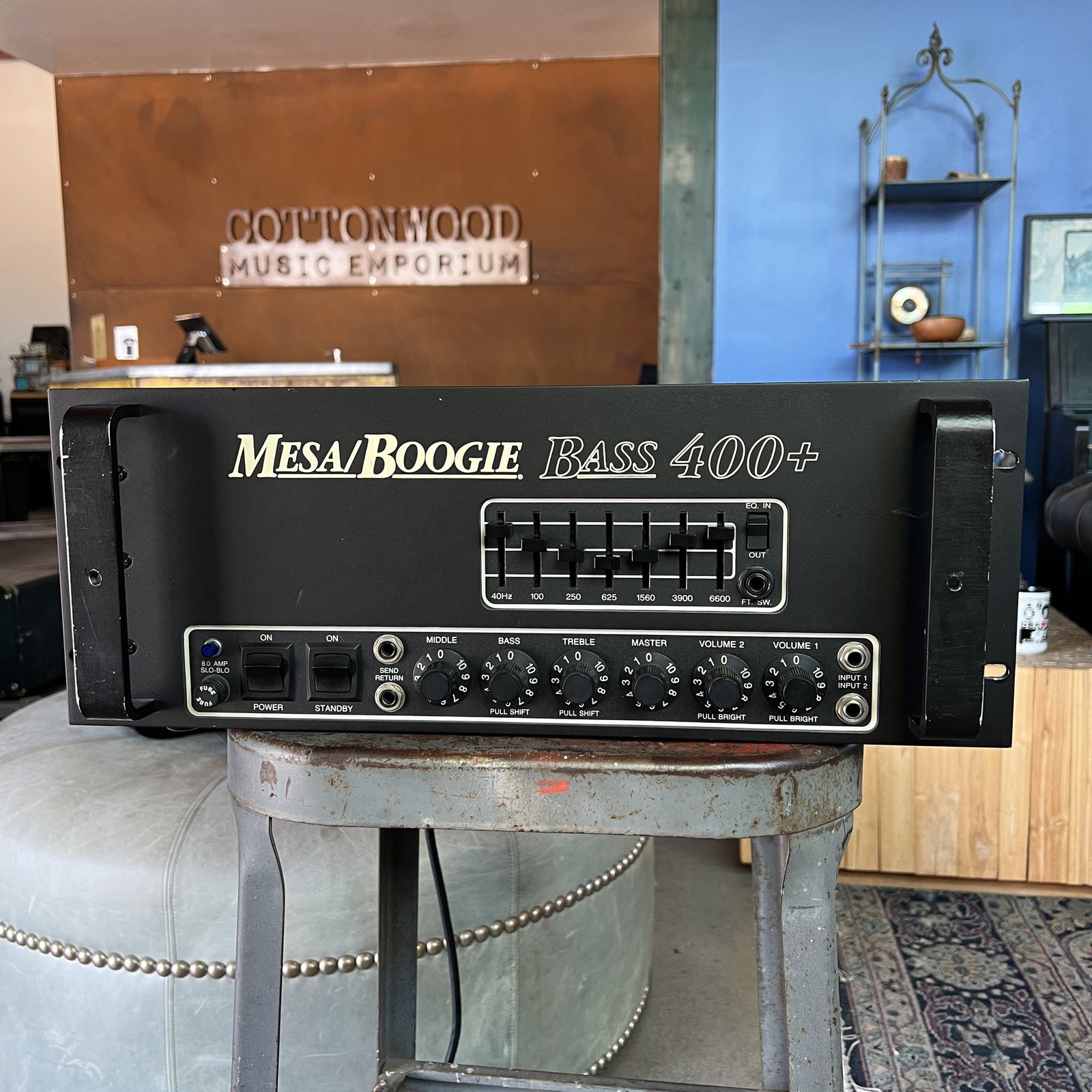 Mesa/Boogie Bass 400+ Rackmount Tube Bass Amplifier (Excellent Condition)