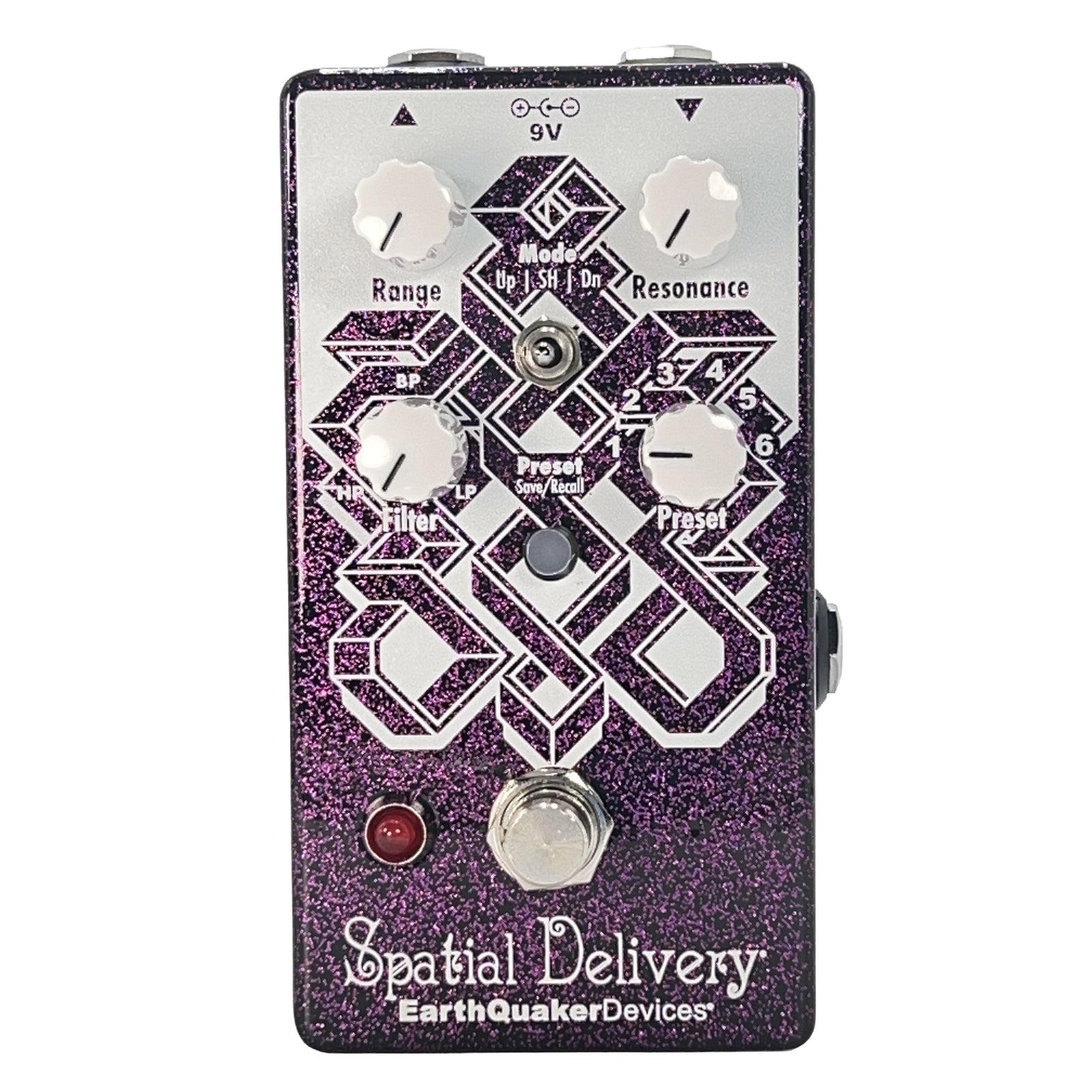 EarthQuaker Devices Spatial Delivery V3 - Purple Sparkle - Cottonwood Music Exclusive Color