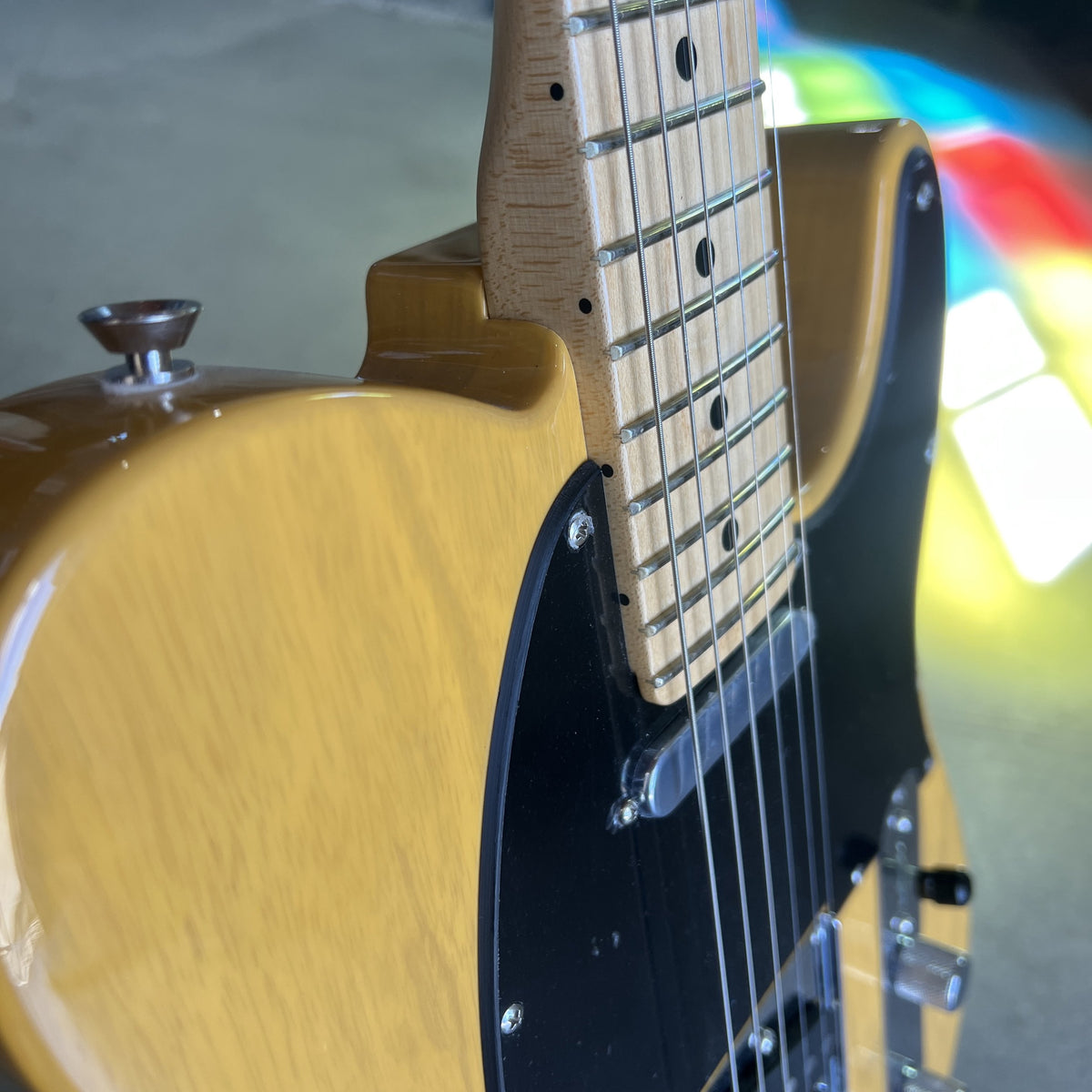 Fender American Professional Telecaster Maple Deep C neck and headstock
