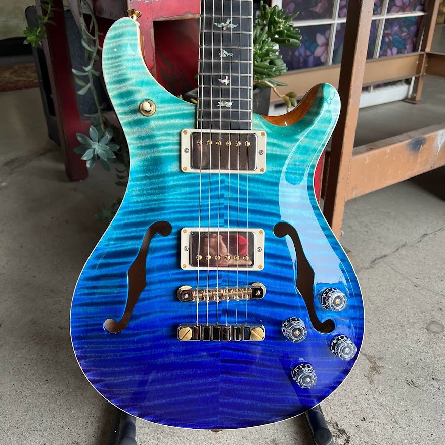 PRS McCarty 594 Hollowbody II Artist Package - Blue Fade