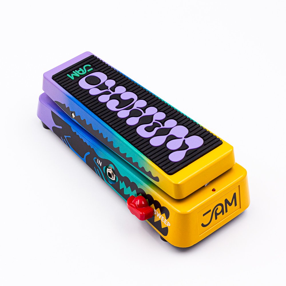 JAM Pedals Wahcko Mk.2 Wah Pedal front toe down view showing gradient finish
